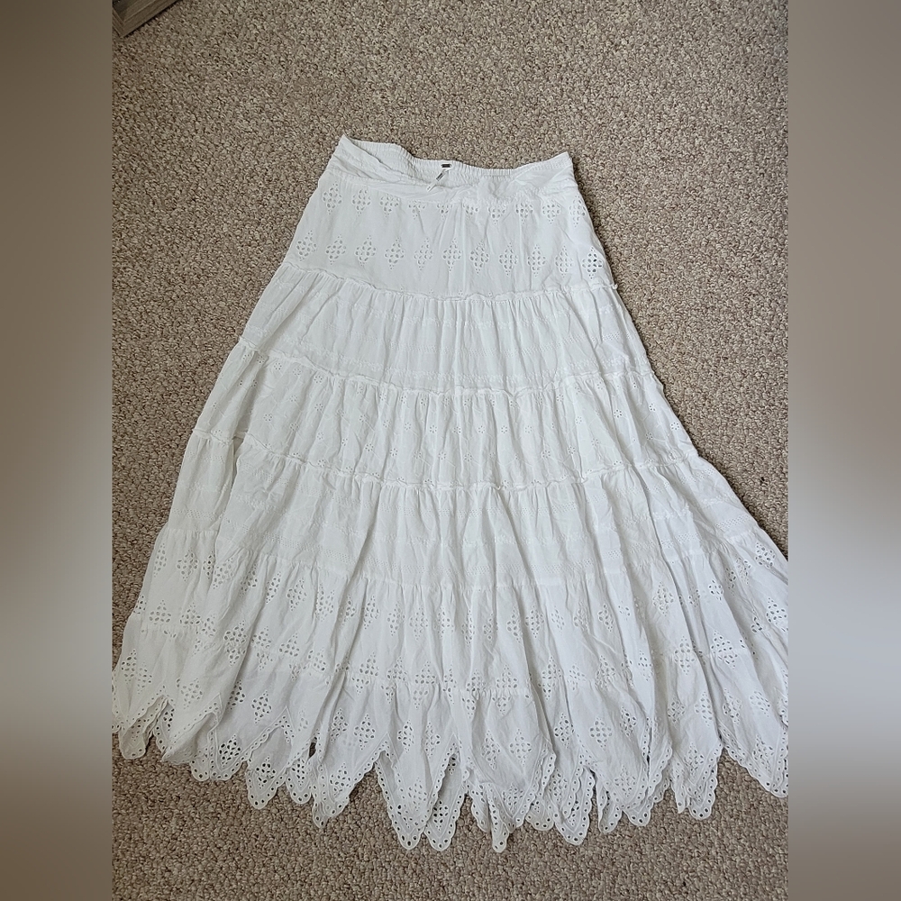 Free People Maxi Lace Skirt - Picture 3 of 5